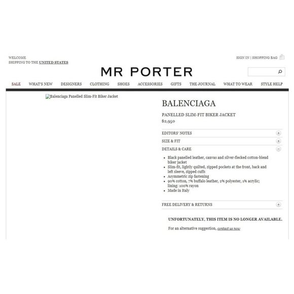 (SOLD) Balenciaga Fall 2012 Black and Gray Paneled Biker Leather Jacket - Picture 16 of 16